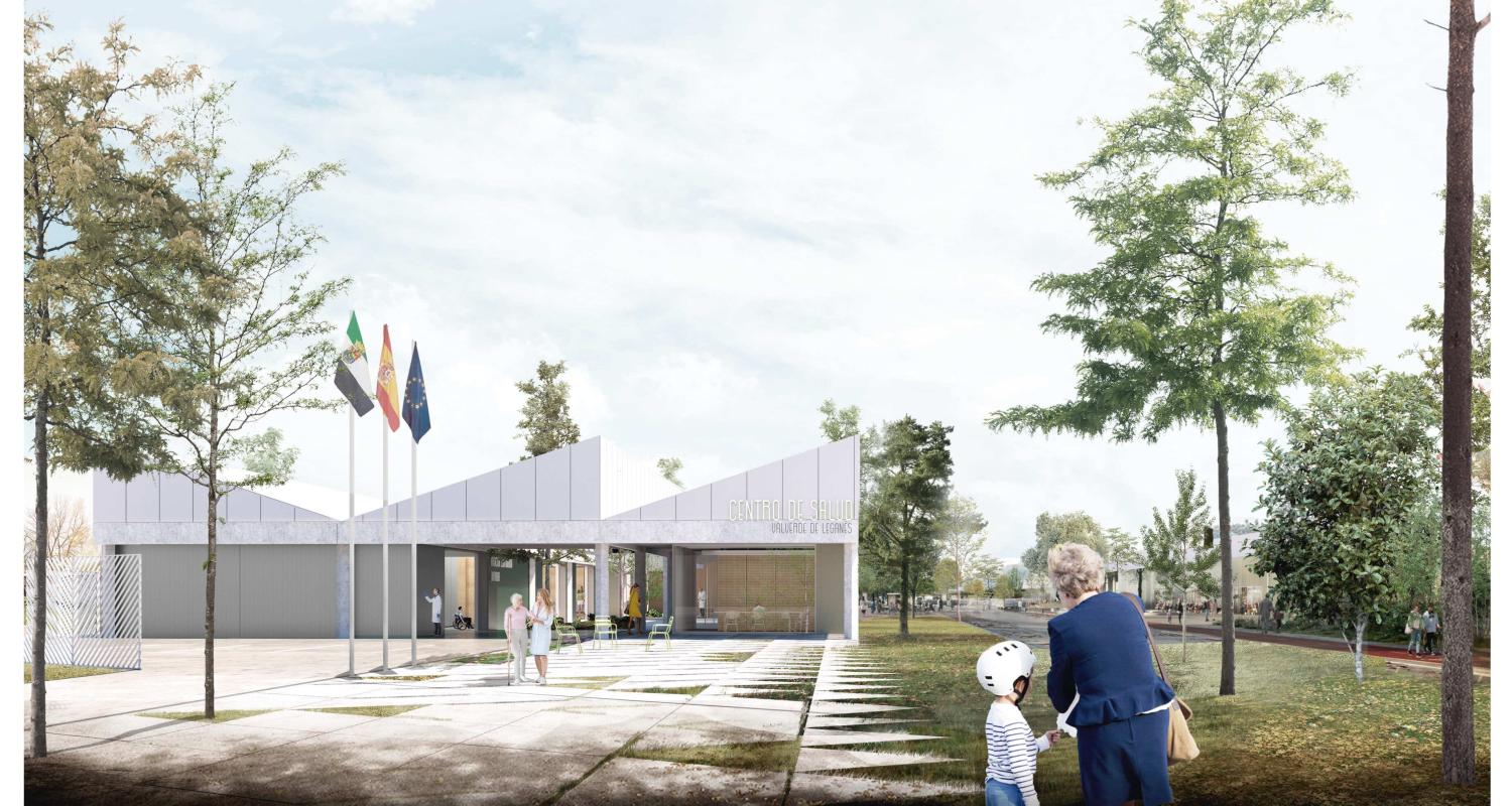 Centro de Salud en Valverde de Leganés Paradigma Estudio